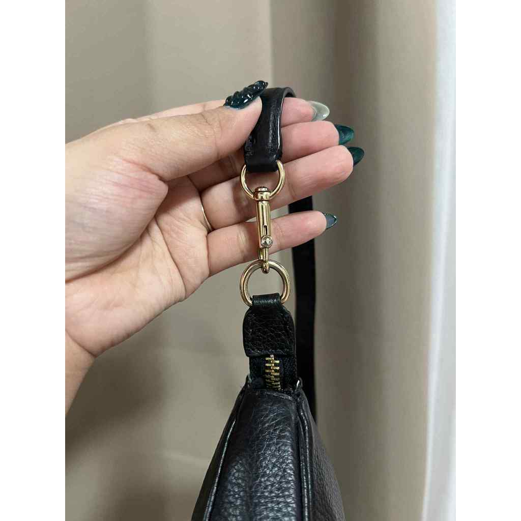 ORIG Preloved RARE CCH Nolita 19 Pebbled Black Wristlet Small Bag
