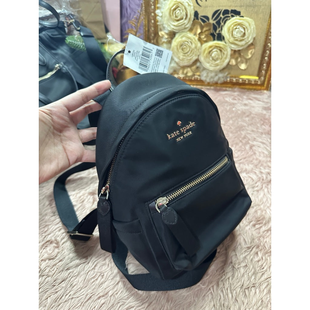ORIG & IMPORTED KS Chelsea Mini Backpack Nylon Black Bag