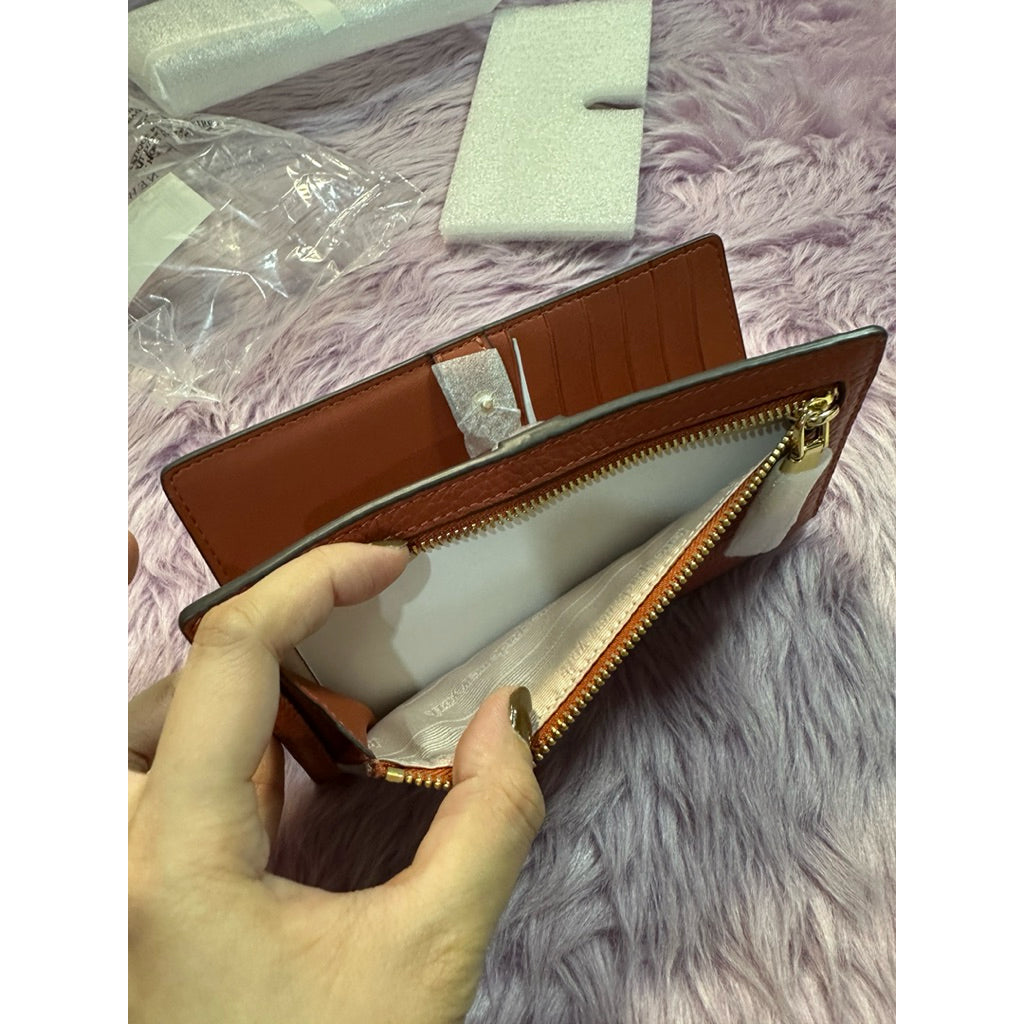 ORIG & IMPORTED KS Taylor Slim Bifold Black Brown Long Wallet