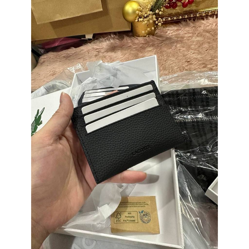 ORIG & IMPORTED LCT Card Holder Small Wallet Black / Blue / Brown