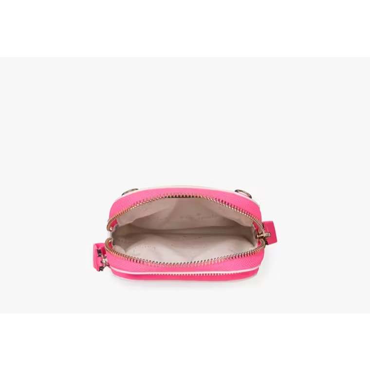 AUTHENTIC/ORIGINAL KS Chelsea Nylon Phone Crossbody Pink Small Bag