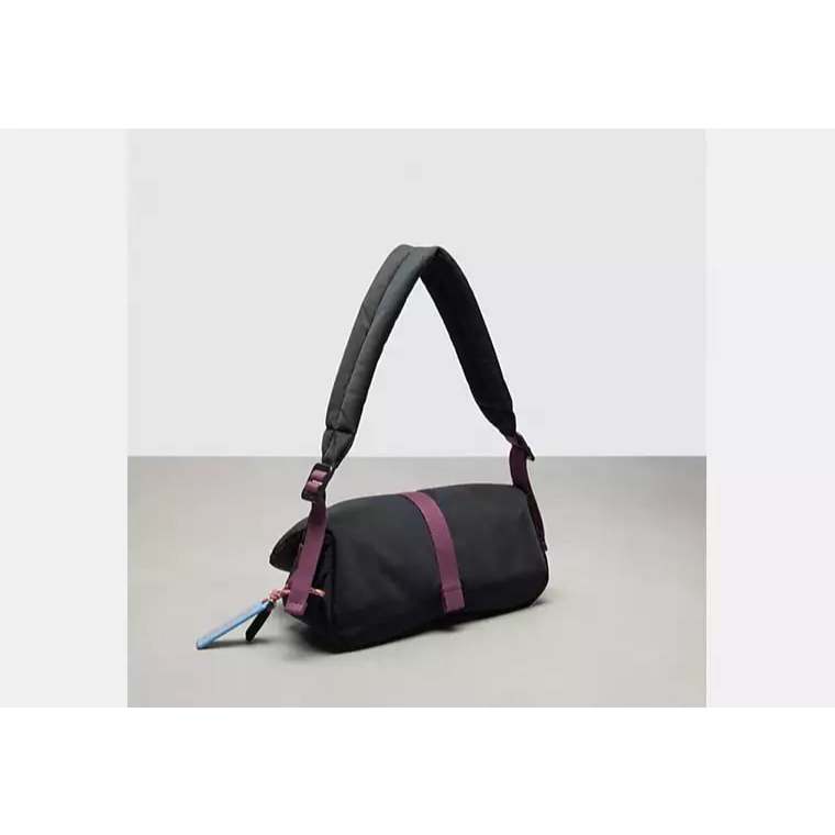 AUTHENTIC/ORIGINAL CCH Retail Coachtopia Loop Puffy Wavy Dinky Bag Black