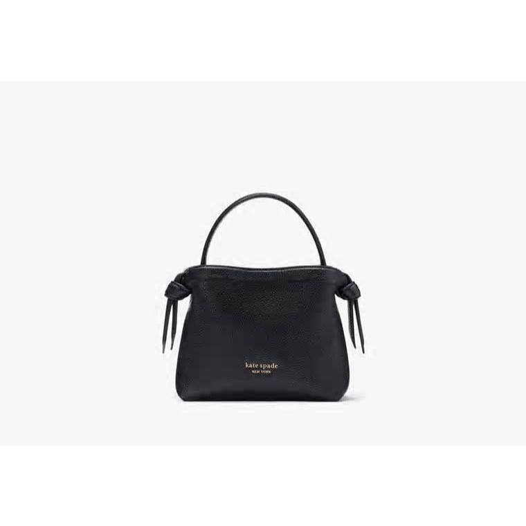 ORIG & IMPORTED KS Knott Mini Crossbody Tote Black Bag