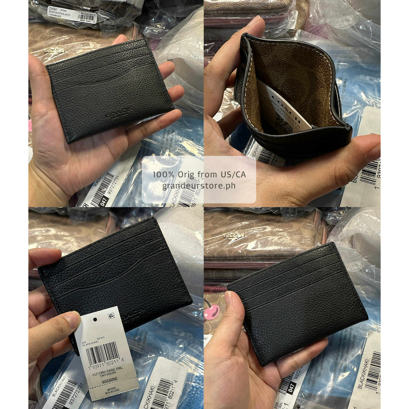 ORIG & IMPORTED CCH Essential Slim Id Card Case Holder Wallet for Men / Unisex