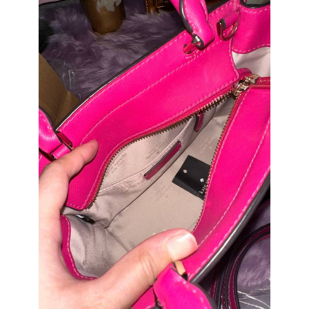 ORIG Preloved KS Staci Small Satchel Bag Pink