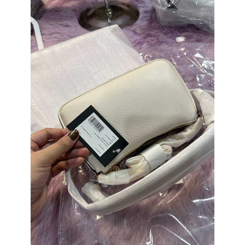 ORIG & IMPORTED KS Jolie Small Convertible Crossbody White Bag