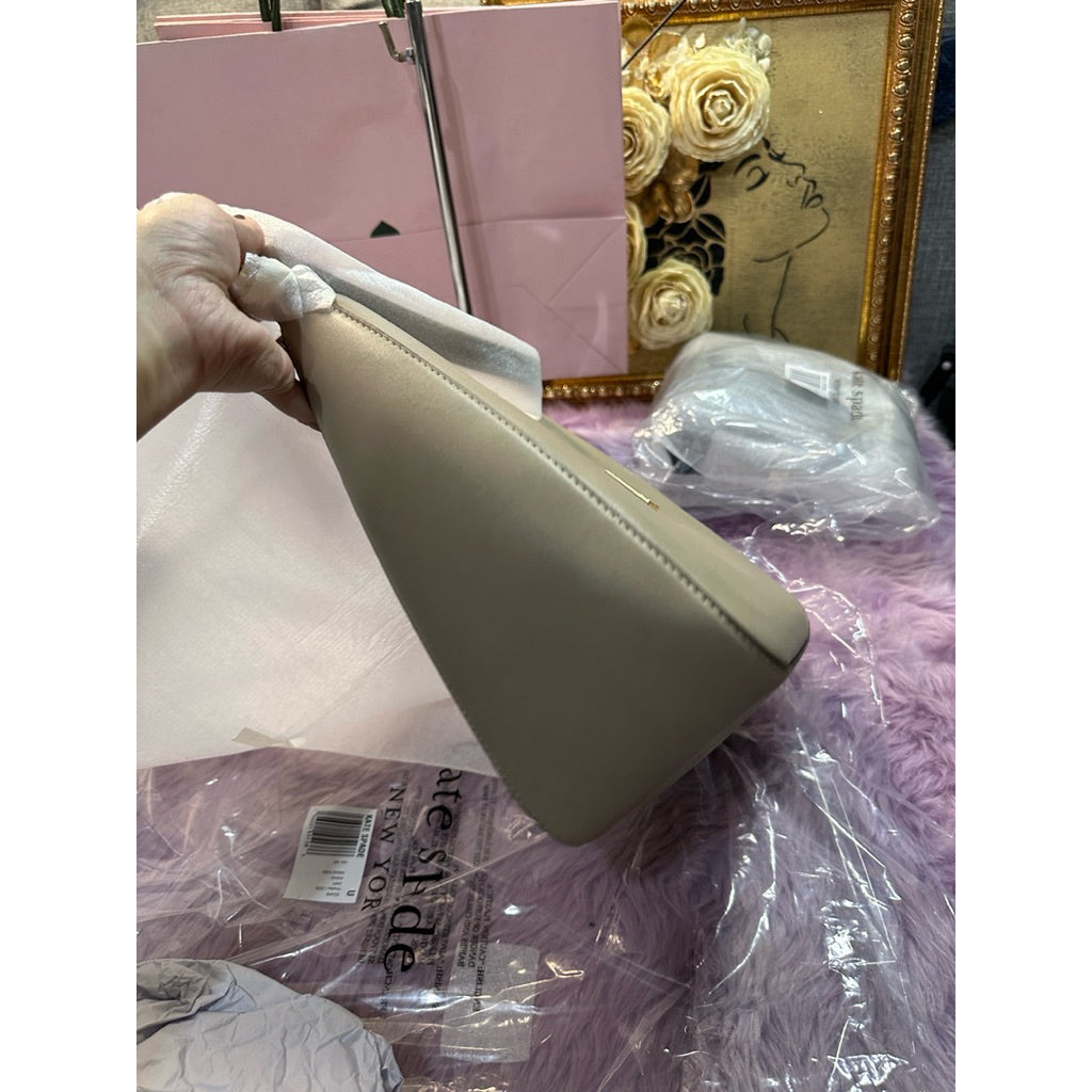 AUTHENTIC/ORIGINAL Kate Spade Dakota Large Taupe Hobo Bag