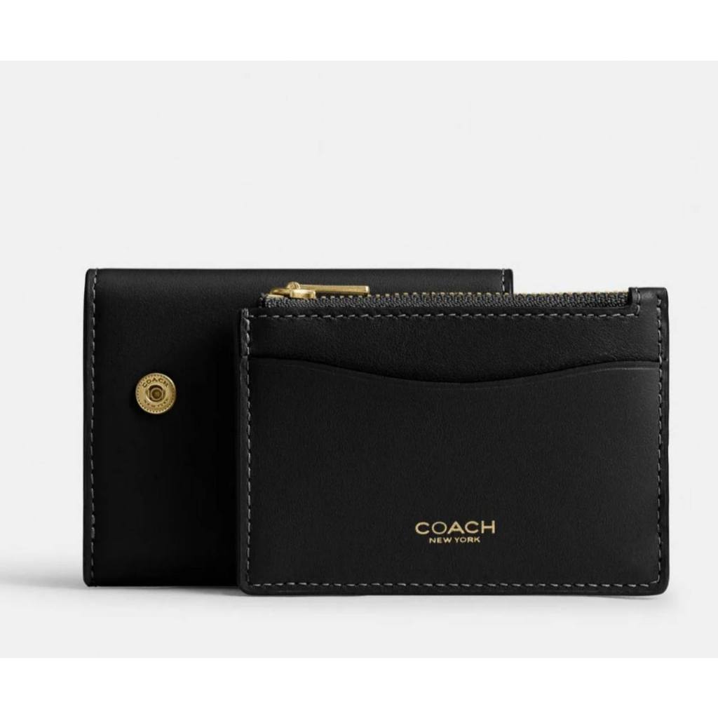 ORIG & IMPORTED CCH Essential Small Retail Card Holder Black Dual Wallet