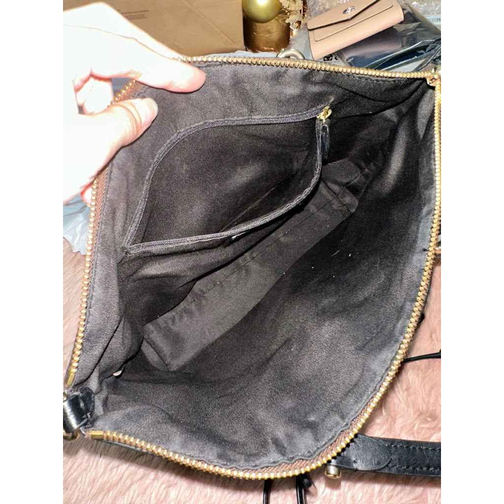 ORIG & IMPORTED Preloved CCH Prairie Satchel Bag In Brown/Black