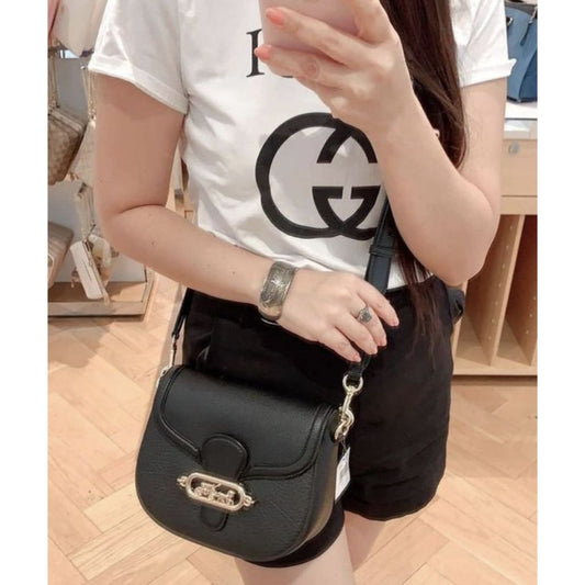 ORIG Preloved CCH Jade Saddle Blue Bag