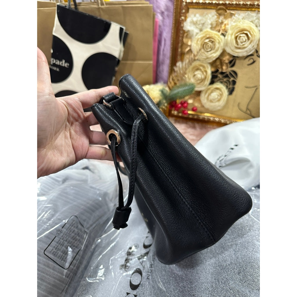 ORIG Preloved KS Marti Small Bucket Black Bag