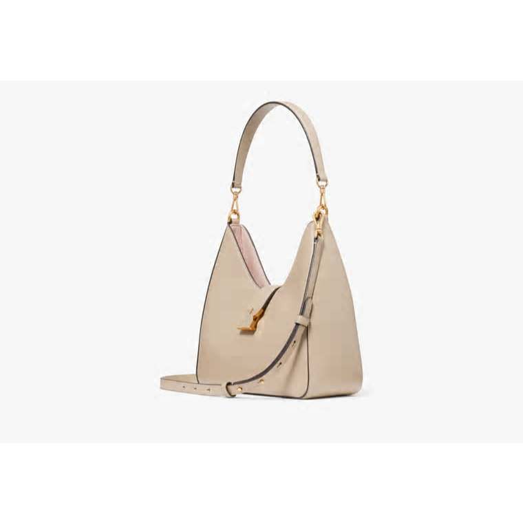 AUTHENTIC/ORIGINAL Kate Spade Dakota Large Taupe Hobo Bag