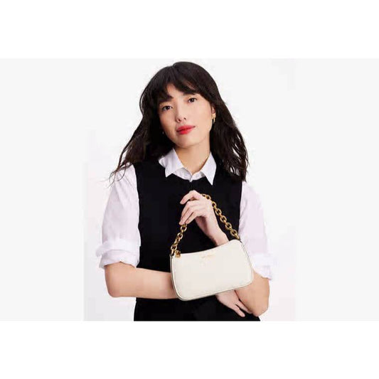 ORIG & IMPORTED KS Jolie Small Convertible Crossbody White Bag
