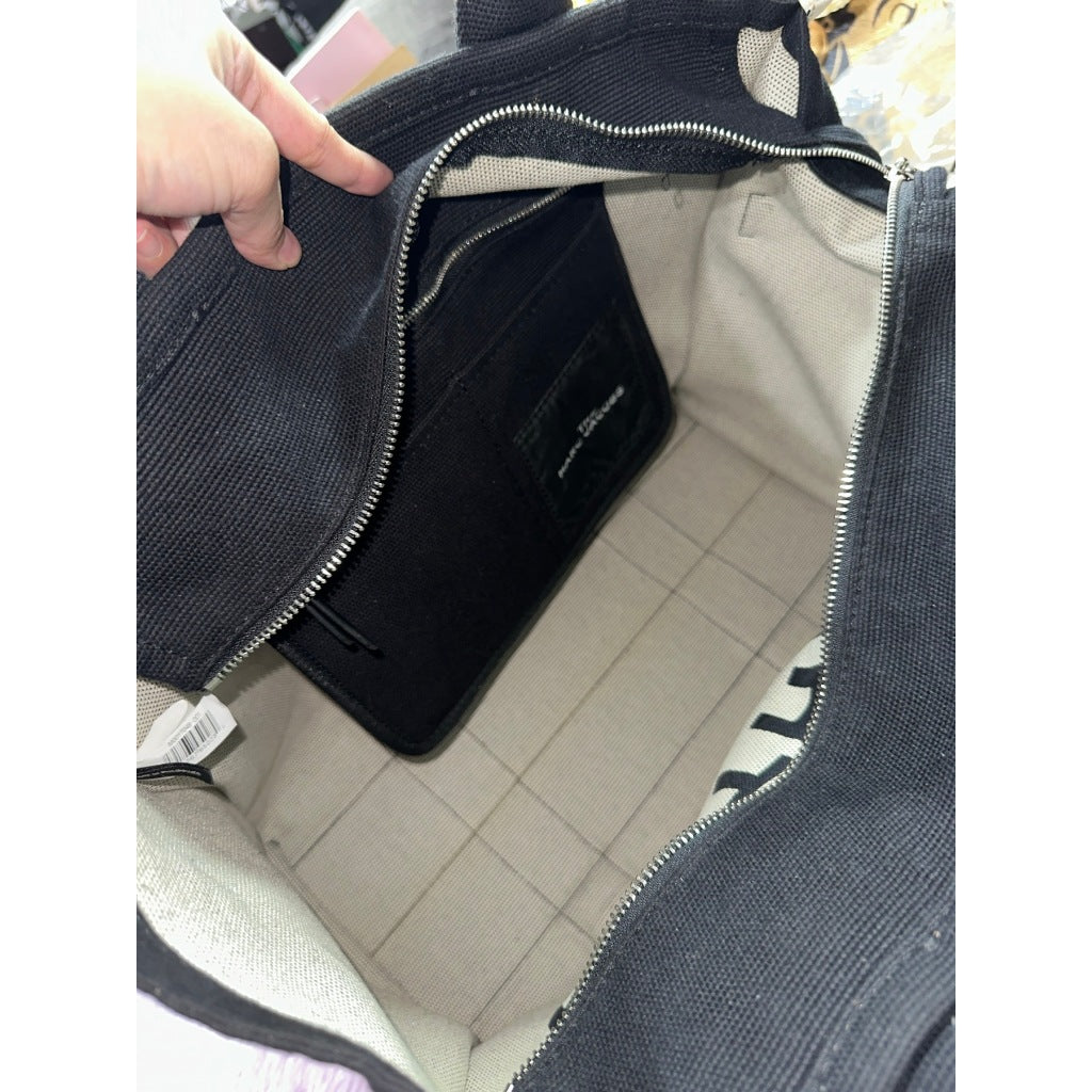 ORIG Preloved MJ The Jacquard Large Tote Bag Black