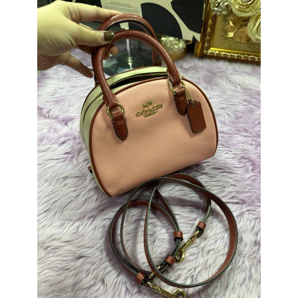 ORIG Preloved CCH Sydney Satchel In Colorblock Pink Small Bag