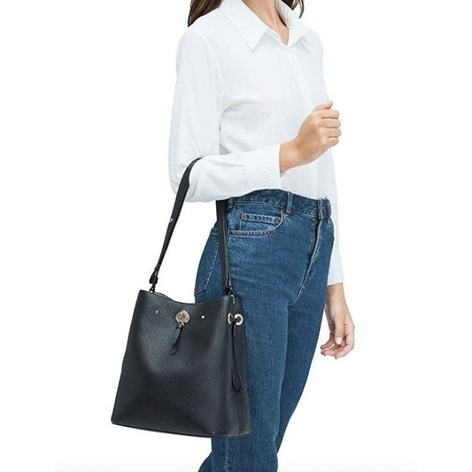 ORIG Preloved KS Marti Large Bucket Black Bag