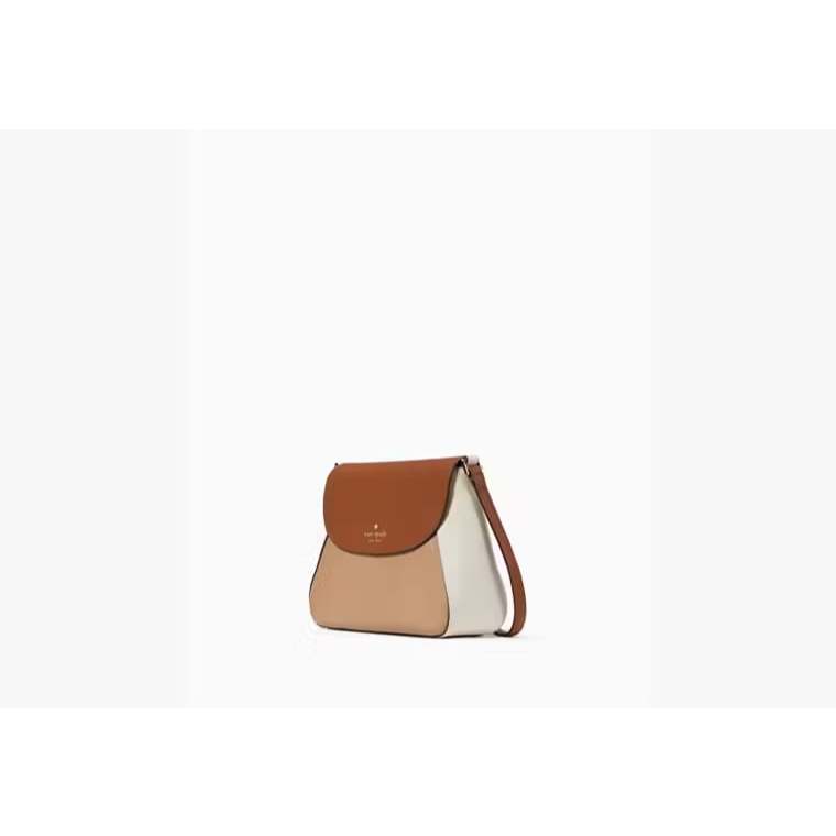 AUTHENTIC/ORIGINAL KS Monica Flap Crossbody Brown Bag