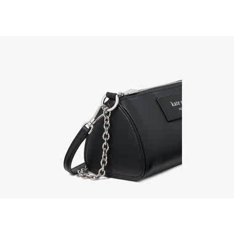 ORIG & IMPORTED KS Label Pochette Small Shoulder Black Bag