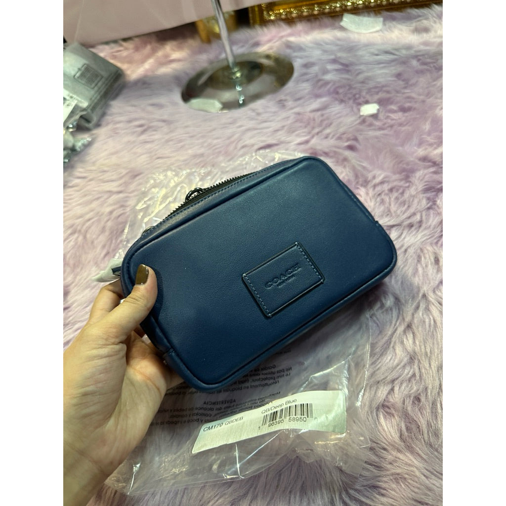 AUTHENTIC/ORIGINAL CCH Carrier Phone Crossbody Men Small Bag Blue