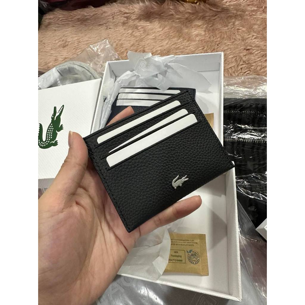 ORIG & IMPORTED LCT Card Holder Small Wallet Black / Blue / Brown