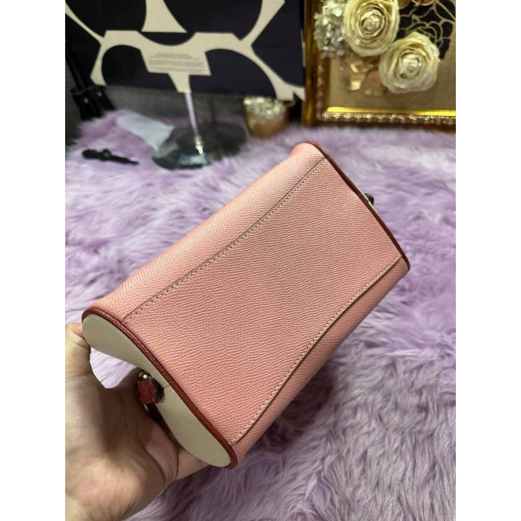ORIG Preloved CCH Sydney Satchel In Colorblock Pink Small Bag