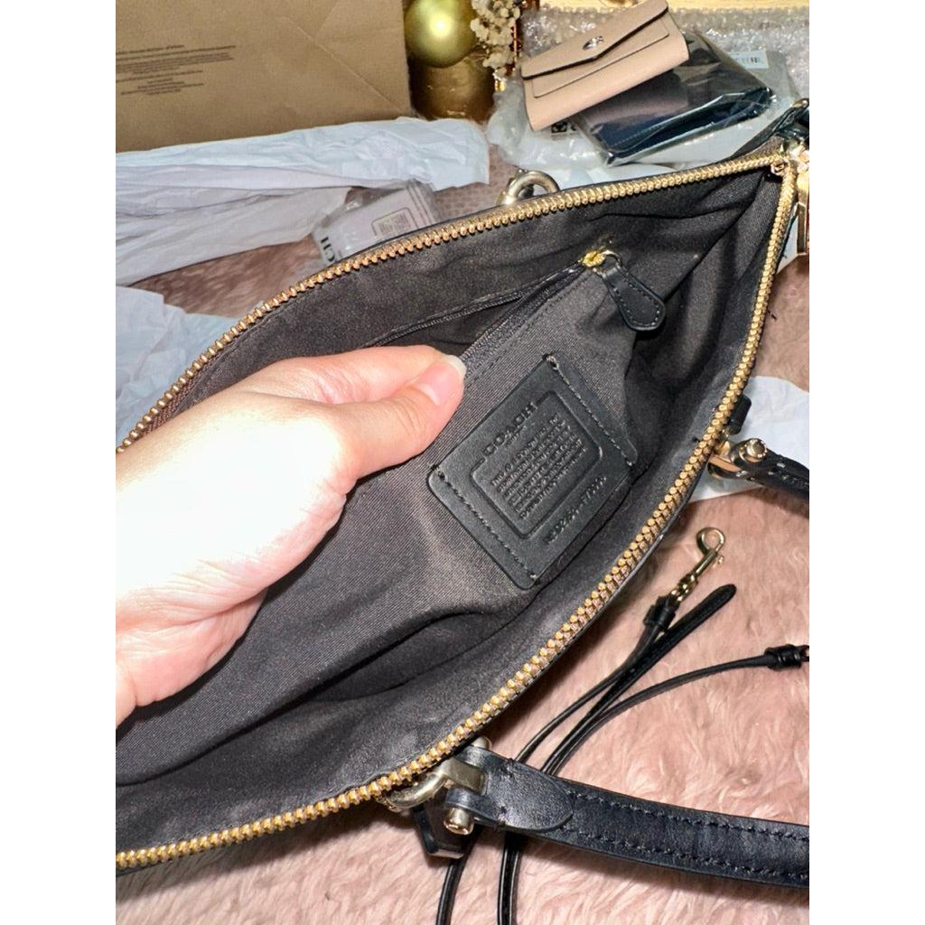 ORIG & IMPORTED Preloved CCH Prairie Satchel Bag In Brown/Black