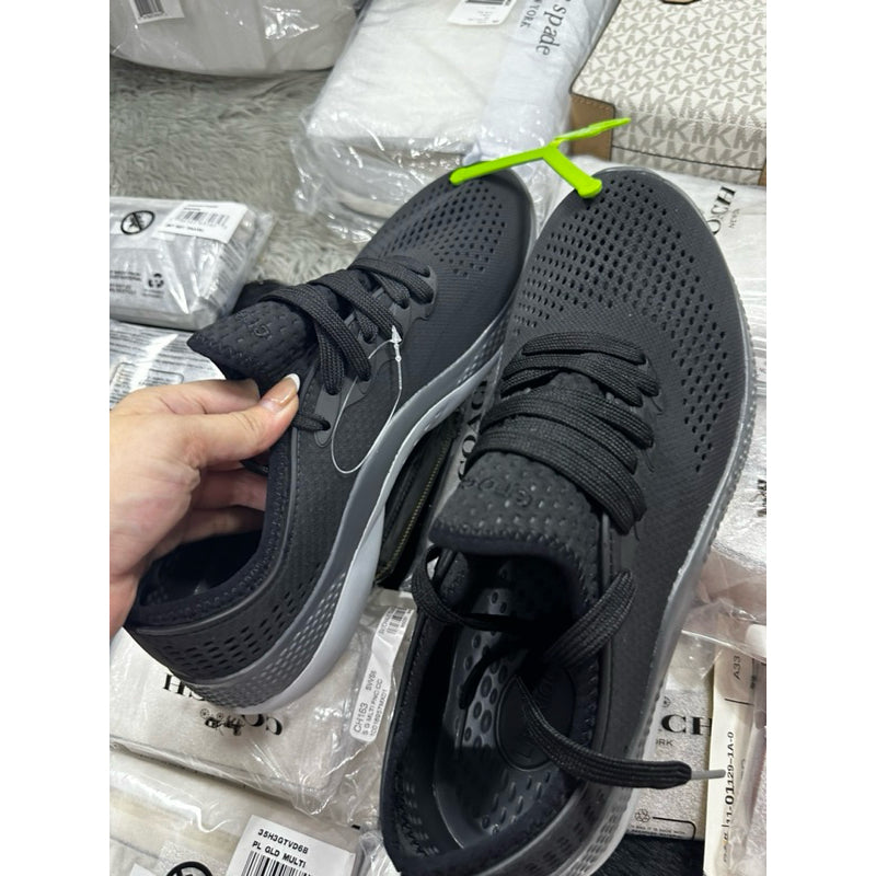 ORIG & IMPORTED Crocs Men’s LiteRide 360 Pacer Shoes in Black/Slate Grey