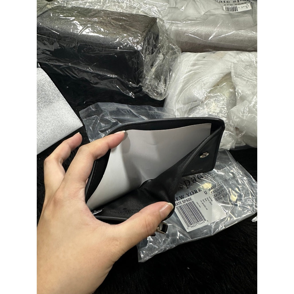 ORIG & IMPORTED KS Lena Small Bifold Wallet in Black Brown Pink Green Red