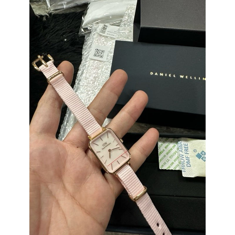 ORIG & IMPORTED Daniel Wellington Quadro Coral Women's Small Watch DW00100509