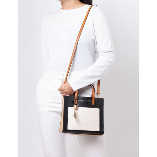 ORIG & IMPORTED MJ Mini Grind Satchel Tote Bag Smoked Almond