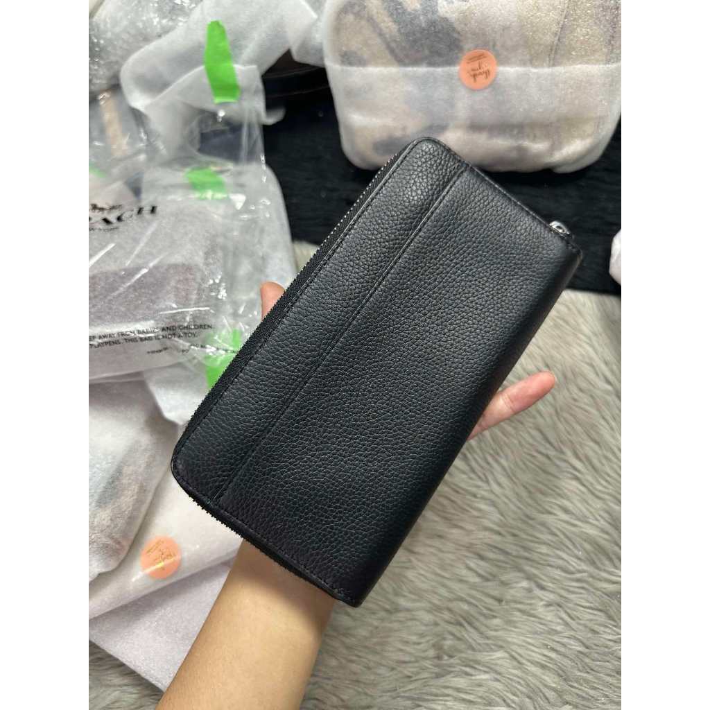 ORIG & IMPORTED CCH Retail Accordion Long Men's Black Wallet