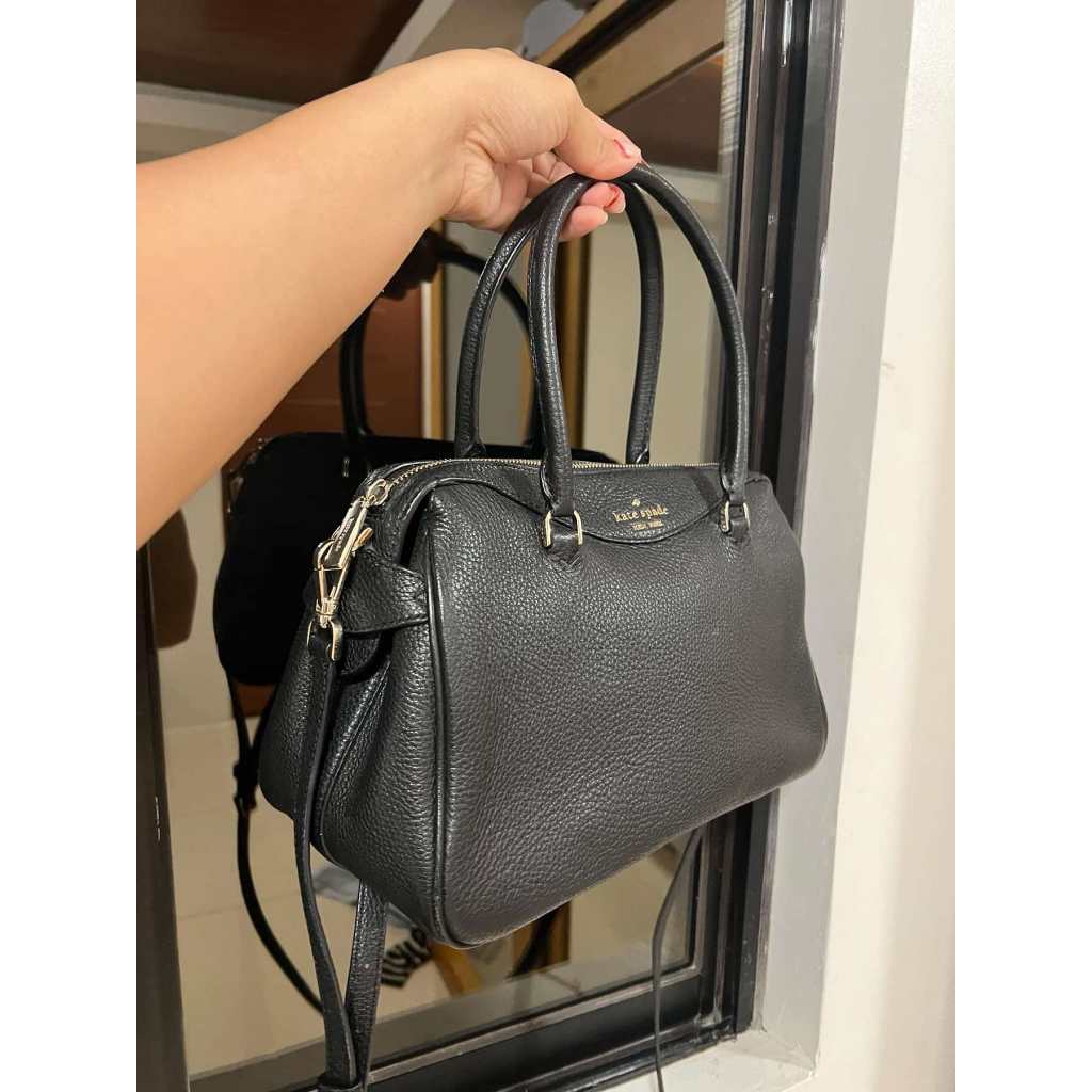 ORIG Preloved KS Mimi Satchel Black Bag