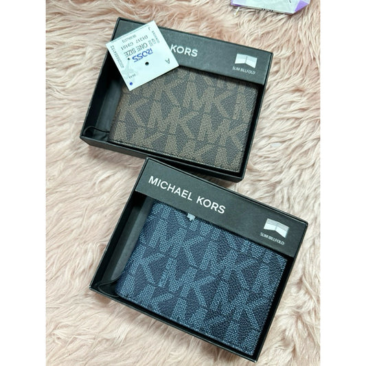 ORIG & IMPORTED MK Slim Bifold Wallet for Men