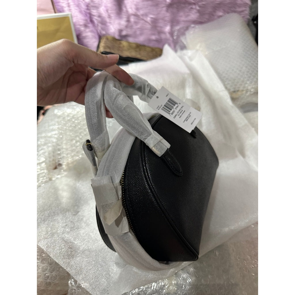 ORIG & IMPORTED CCH Sydney Satchel Top Handle Black Bag