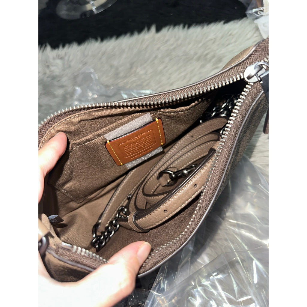 ORIG & IMPORTED CCH Teri Shoulder Bag In Dark Stone Brown
