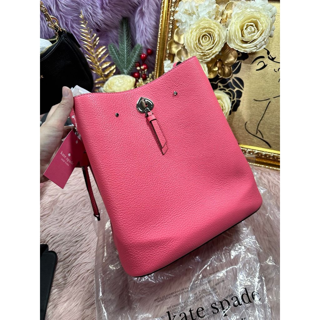 ORIG & IMPORTED KS Marti Large Bucket Bag Garden Pink