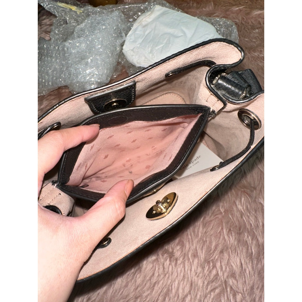 ORIG Preloved KS Marti Small Bucket Bag Black