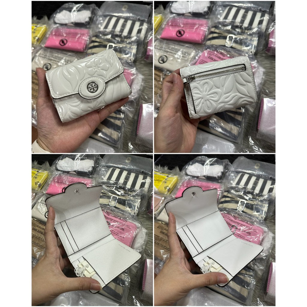 ORIG & IMPORTED NEW! CCH Tory Burch TB Bombe Miller White Bag