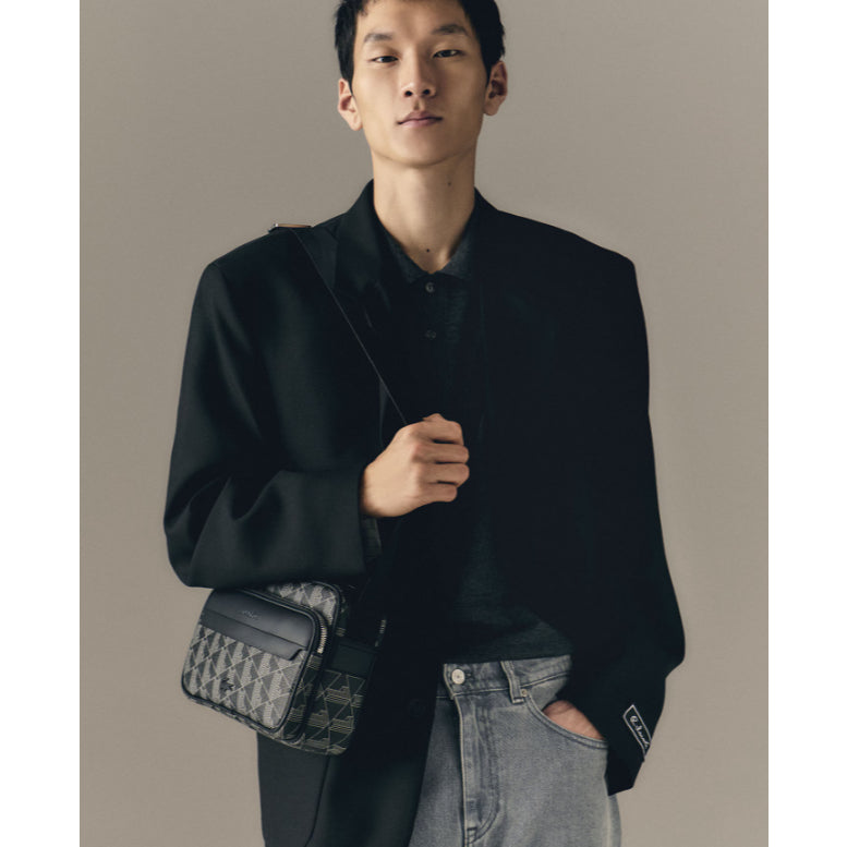 ORIG & IMPORTED LCT The Blend Monogram Men's Black Bag
