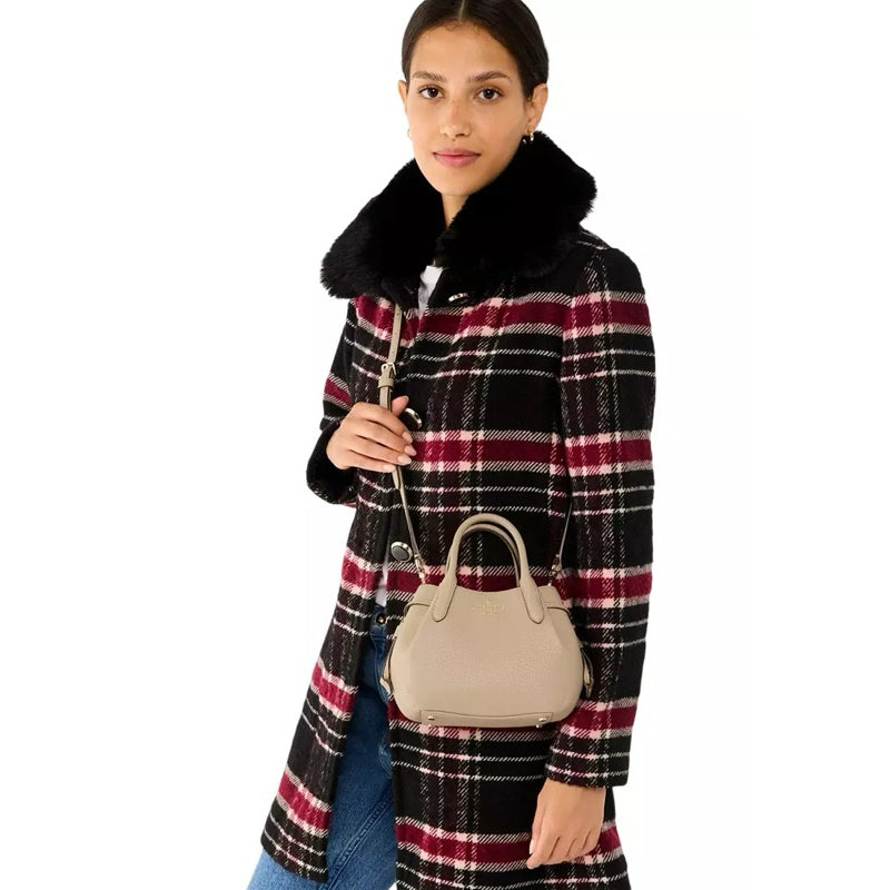 ORIG & IMPORTED KS Dumpling Mini Satchel Bag Black Red Lilac Sand Beige Grey