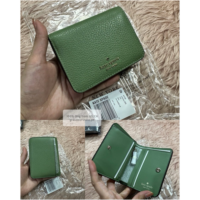 ORIG & IMPORTED KS Lena Small Bifold Wallet in Black Brown Pink Green Red