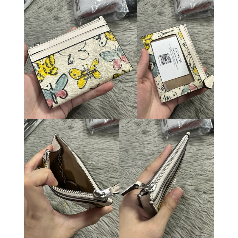 ORIG & IMPORTED Co@ch MINI SKINNY ID CASE CARD HOLDER SMALL WALLET - ORIG, US IMPORTED