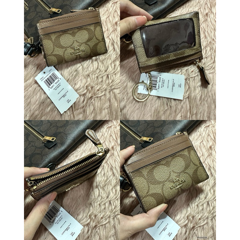 ORIG & IMPORTED Co@ch MINI SKINNY ID CASE CARD HOLDER SMALL WALLET - ORIG, US IMPORTED
