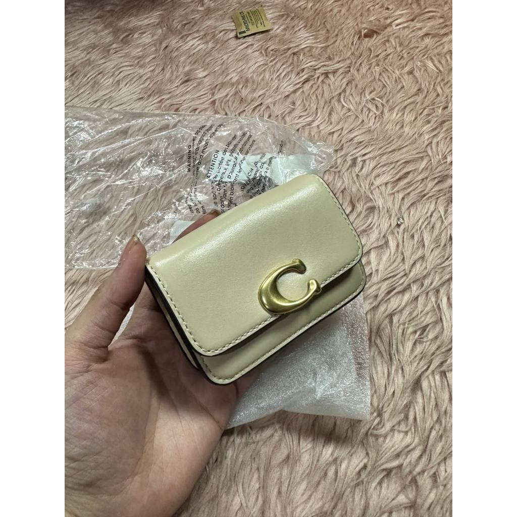 ORIG & IMPORTED CCH Retail Bandit Card Case Belt Micro Bag Ivory