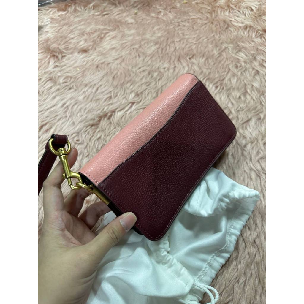 ORIG & IMPORTED Preloved Retail CCH Tabby Crossbody Wristlet Micro Mini Bag Pink