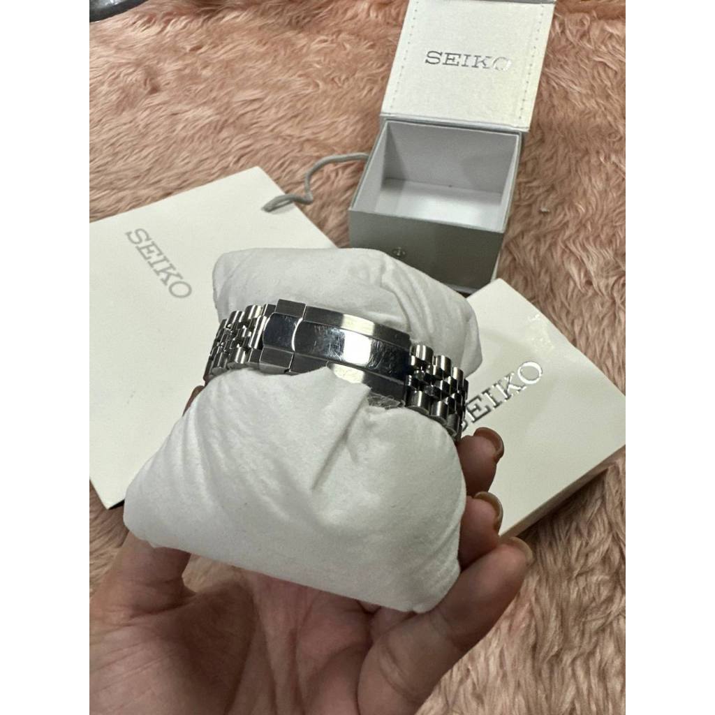 ORIG & IMPORTED Preloved Seiko Datejust Mod Sunburst Grey Watch