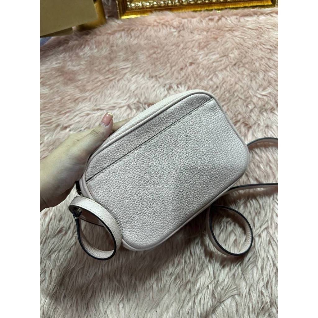ORIG & IMPORTED Preloved KS Glitter On Mini Camera Bag Pink