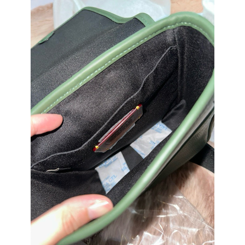 ORIG & IMPORTED CCH Lucas Crossbody Men Flap Bag Green