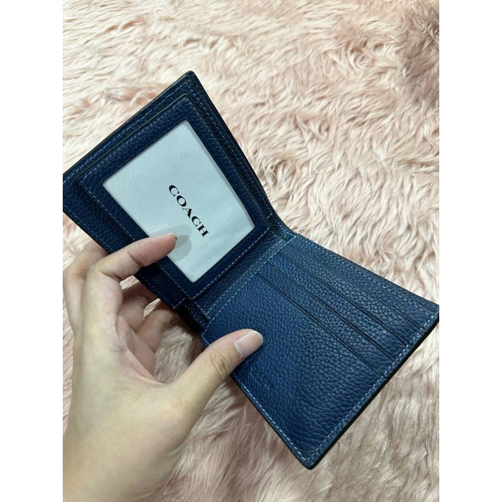 ORIG & IMPORTED CCH 3 In 1 Compact Men Wallet Blue