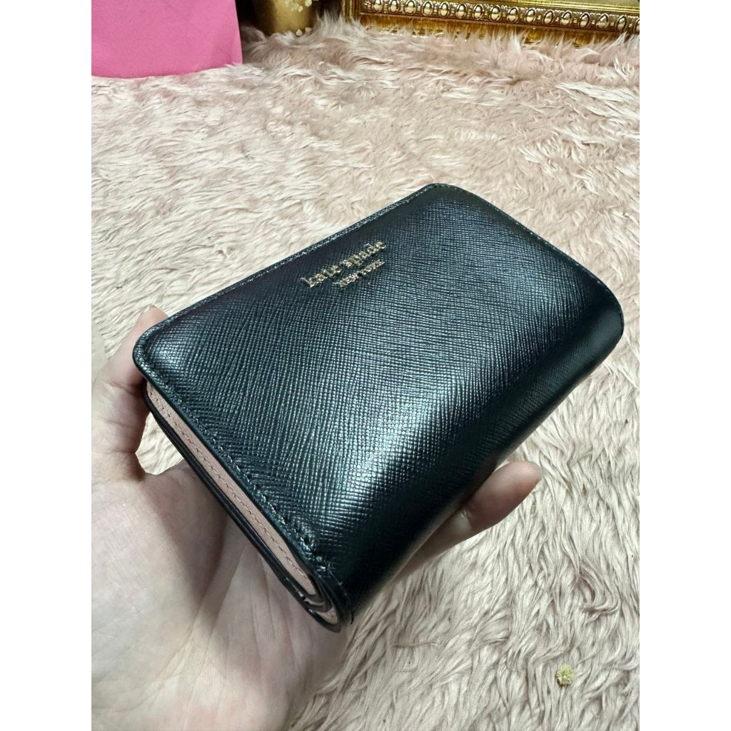ORIG & IMPORTED KS Spencer Compact Medium Wallet Black